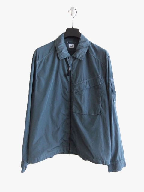 CHROME-R ZIPPED OVERSHIRT    ジップアップ オーバーシャツ