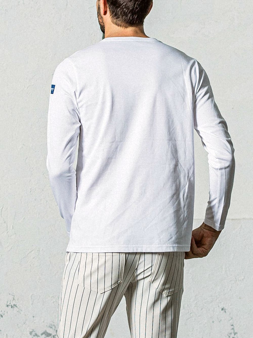 longsleave t-shirts    ロングスリーブ Tシャツ (ホワイト)   T-008