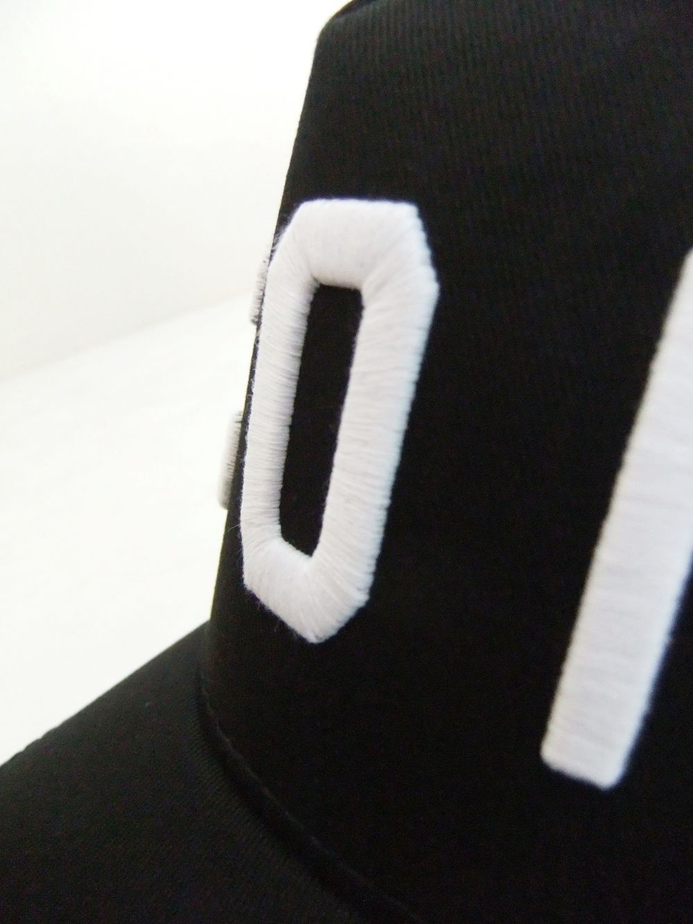 ICON BASEBALL CAP  ロゴ キャップ   S82BC4001 (ブラック×ホワイト)