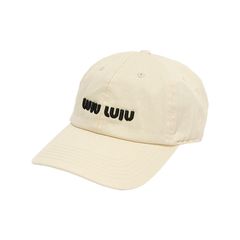 HOMMAGE LOGO CAP (ライトベージュ)  ロゴ キャップ