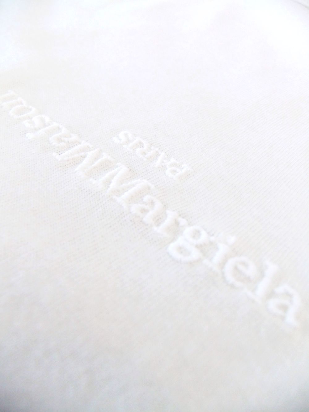 MAISON MARGIELA   ジャージー ロゴ Tシャツ