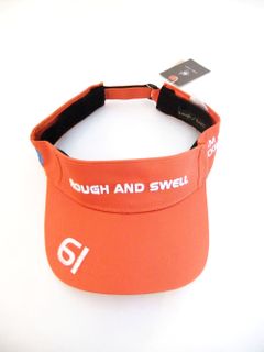 TEAM DUCKBILLS SUN VISOR (オレンジ) ロゴ入り サンバイザー  RSA-23003
