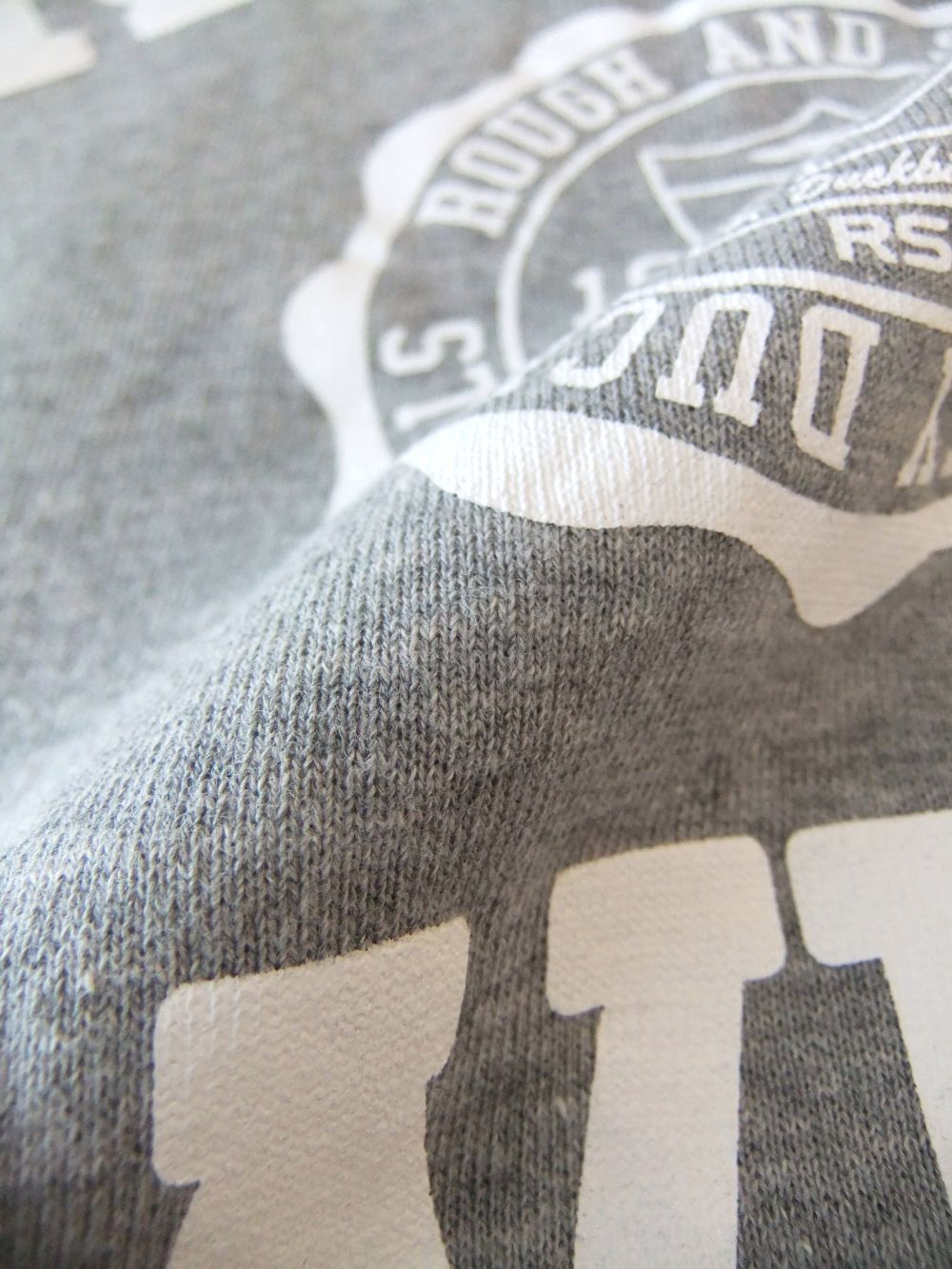COLLEGE ZIP UP SWEAT  ロゴ入り 半袖 ZIP スウェット   RSM-25044