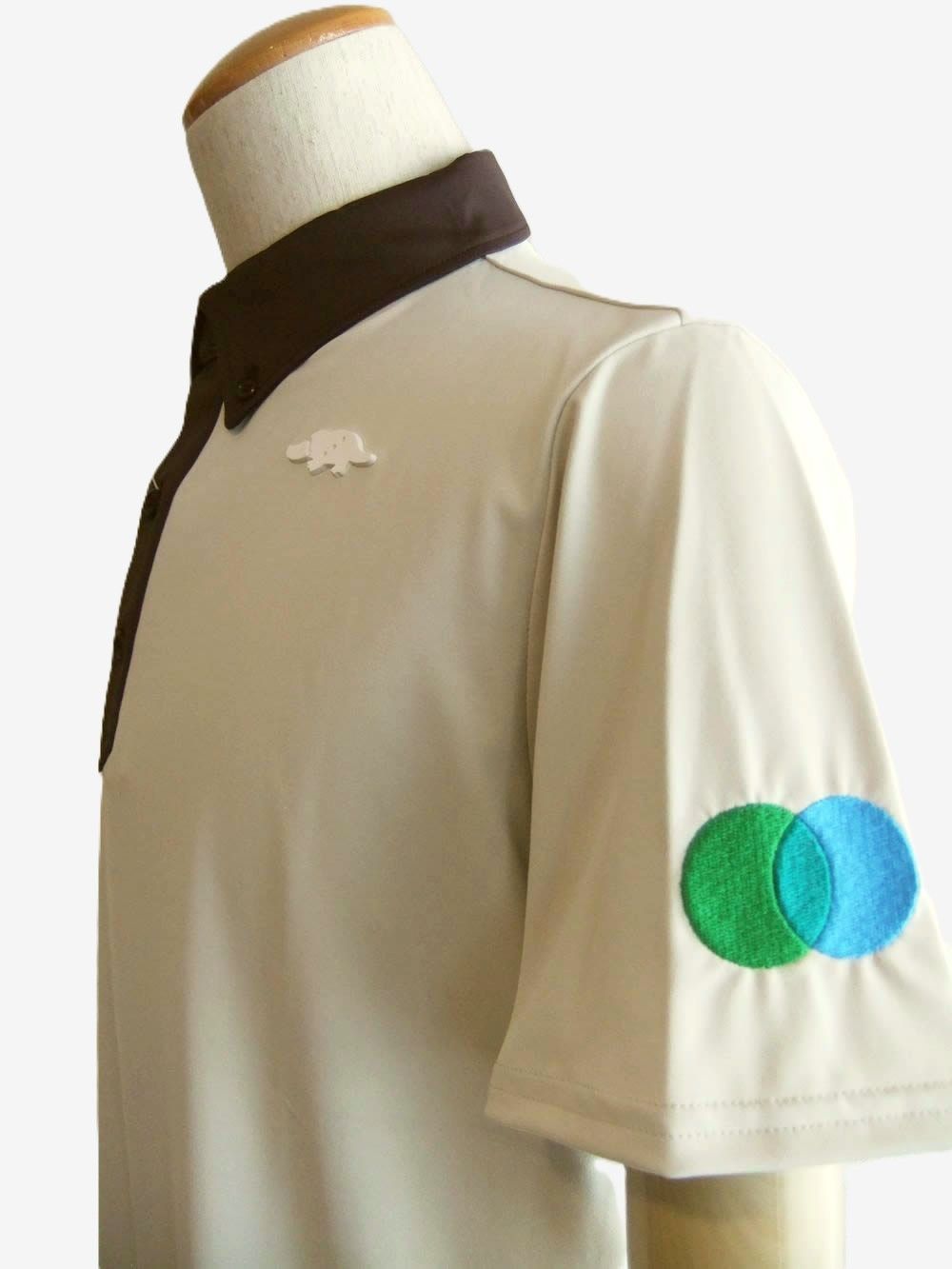 BROOKLIN POLO   (ベージュ)   半袖B.D.ポロ  RSM-26007