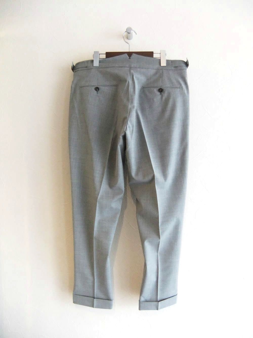 MORELLO SCOTCH   スコッチ テックウール 2プリーツパンツ