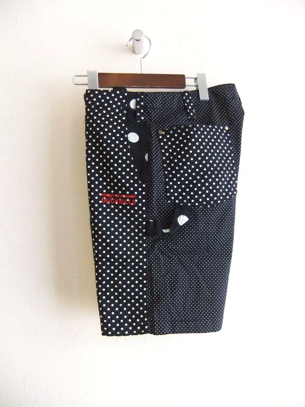 DOT CRAZY SHORTS    ドット柄 ペインターハーフパンツ   RSM-26070