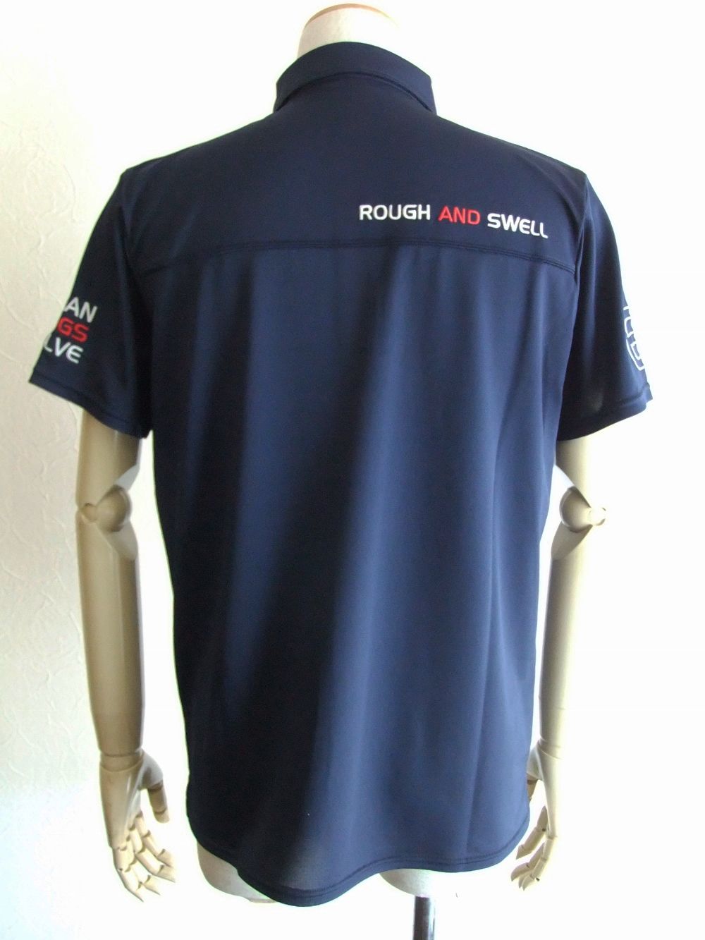 EVOLVE TOUR POLO (ネイビー)   半袖B.D.ポロ  RSM-22004