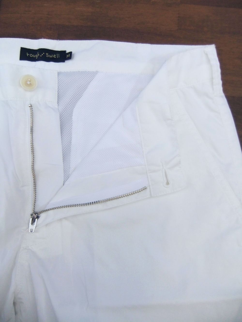 TAKE HEART SHORTS ( ホワイト) ストレッチ ハーフパンツ   RSM-21082