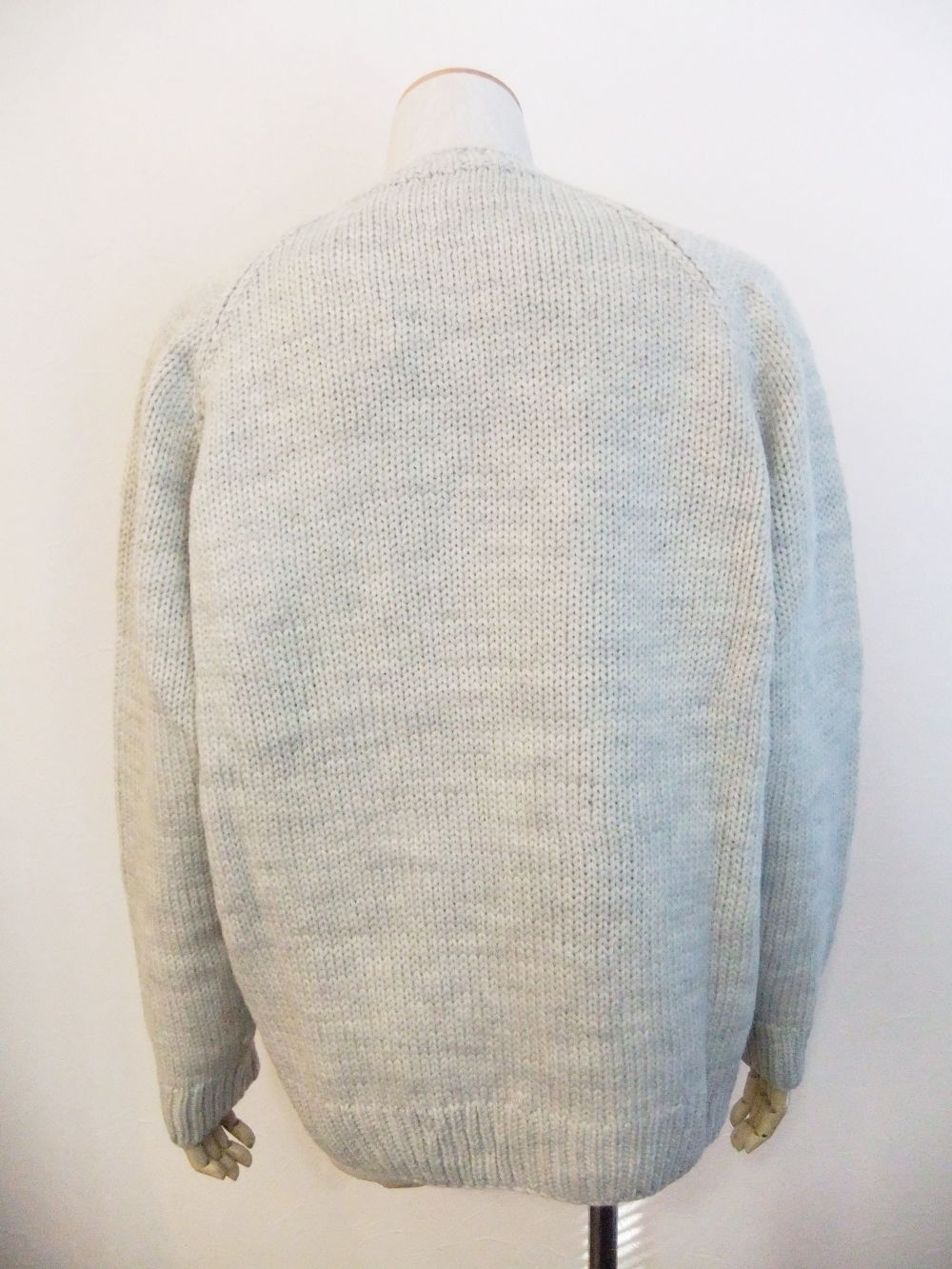 DSQ2 PULLOVER  ロゴ クルーネックセーター  (グレー) S71HA1137