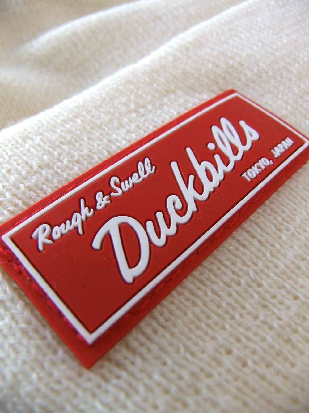 DUCKBILLS BEANIE   ロゴニットキャップ  ( アイボリー )   RSA-25207