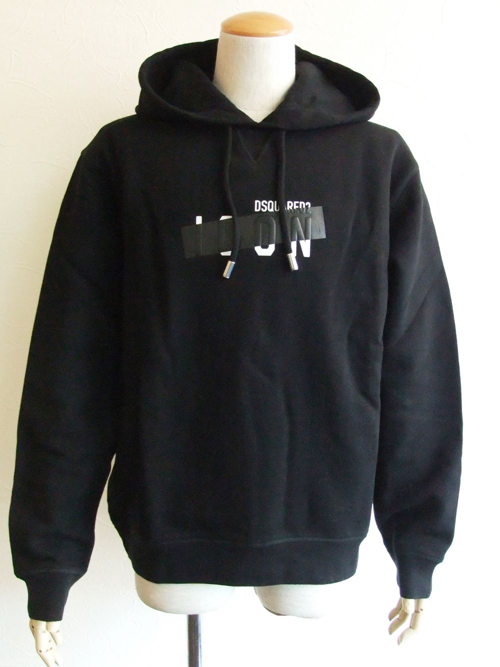 Dsquared2 - ICON TAPED HOODIE ロゴ スウェットプルオーバー