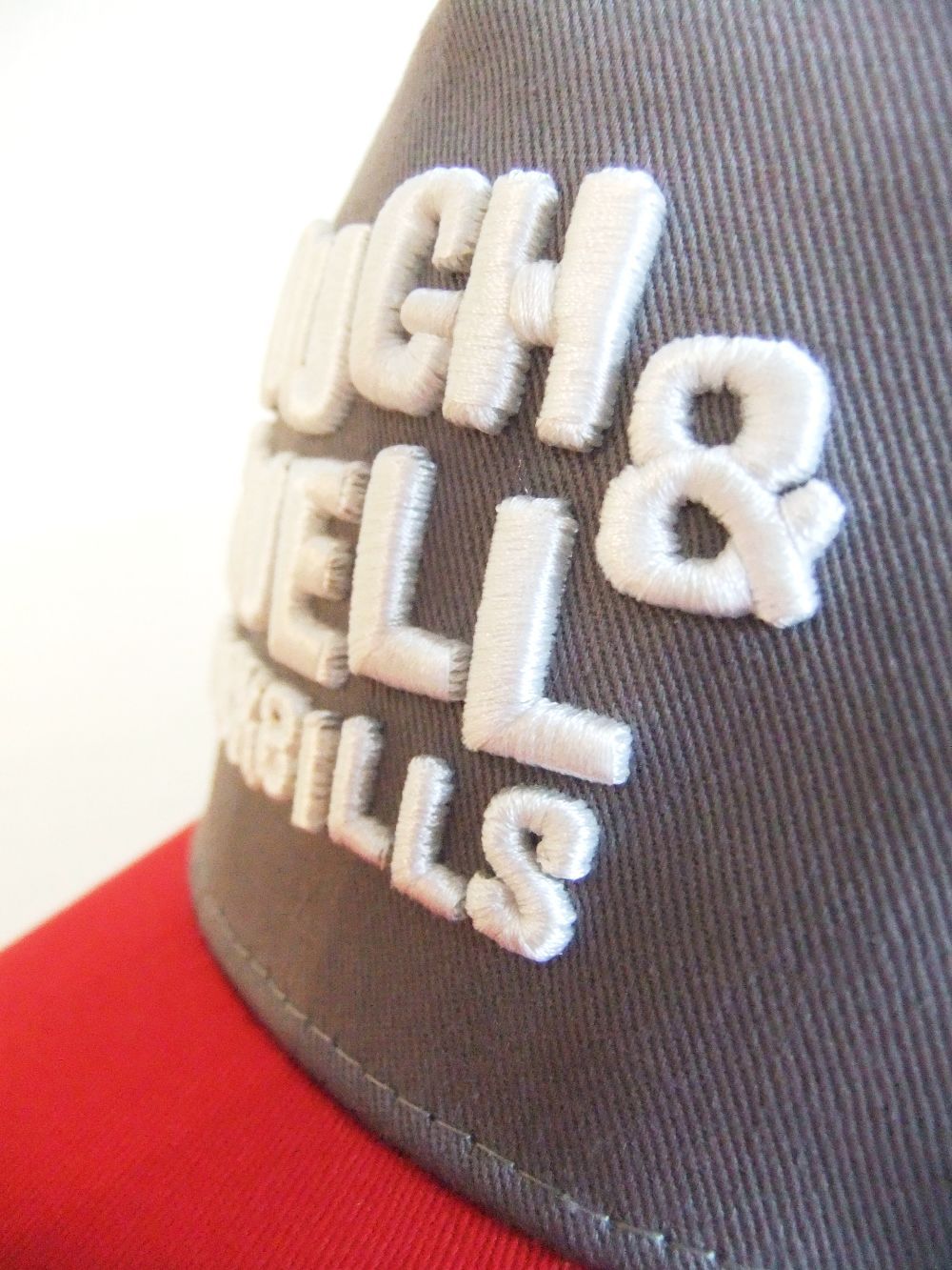 TRUCKER CAP 2 ( グレー ) ロゴ入りキャップ RSA-21001