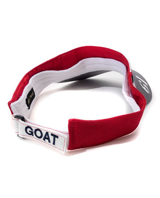 TRICOLOR VISOR ( グレー) ロゴ入りサンバイザー  RSA-21002