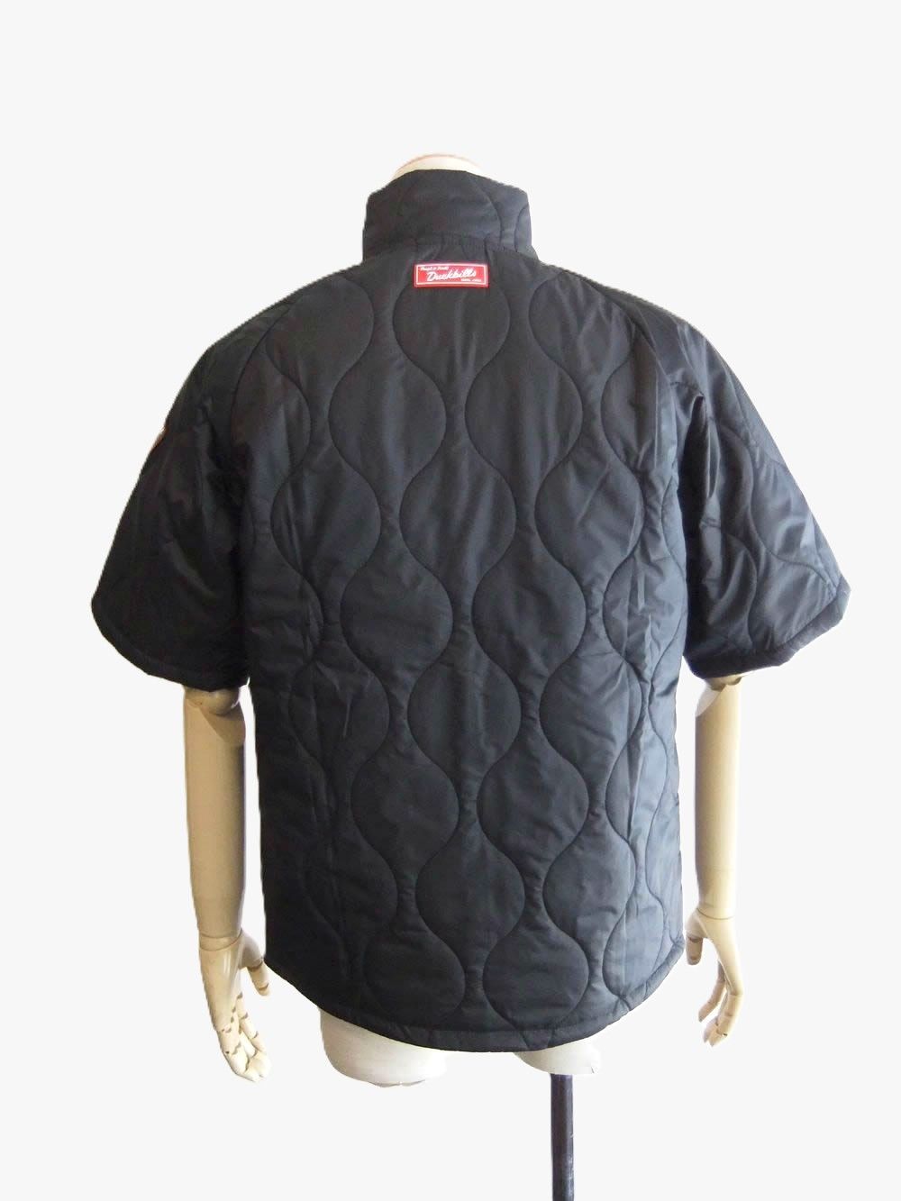 WAVY JACKEY S.S  (ネイビー)  中綿入り 半袖ブルゾン    RSM-26253