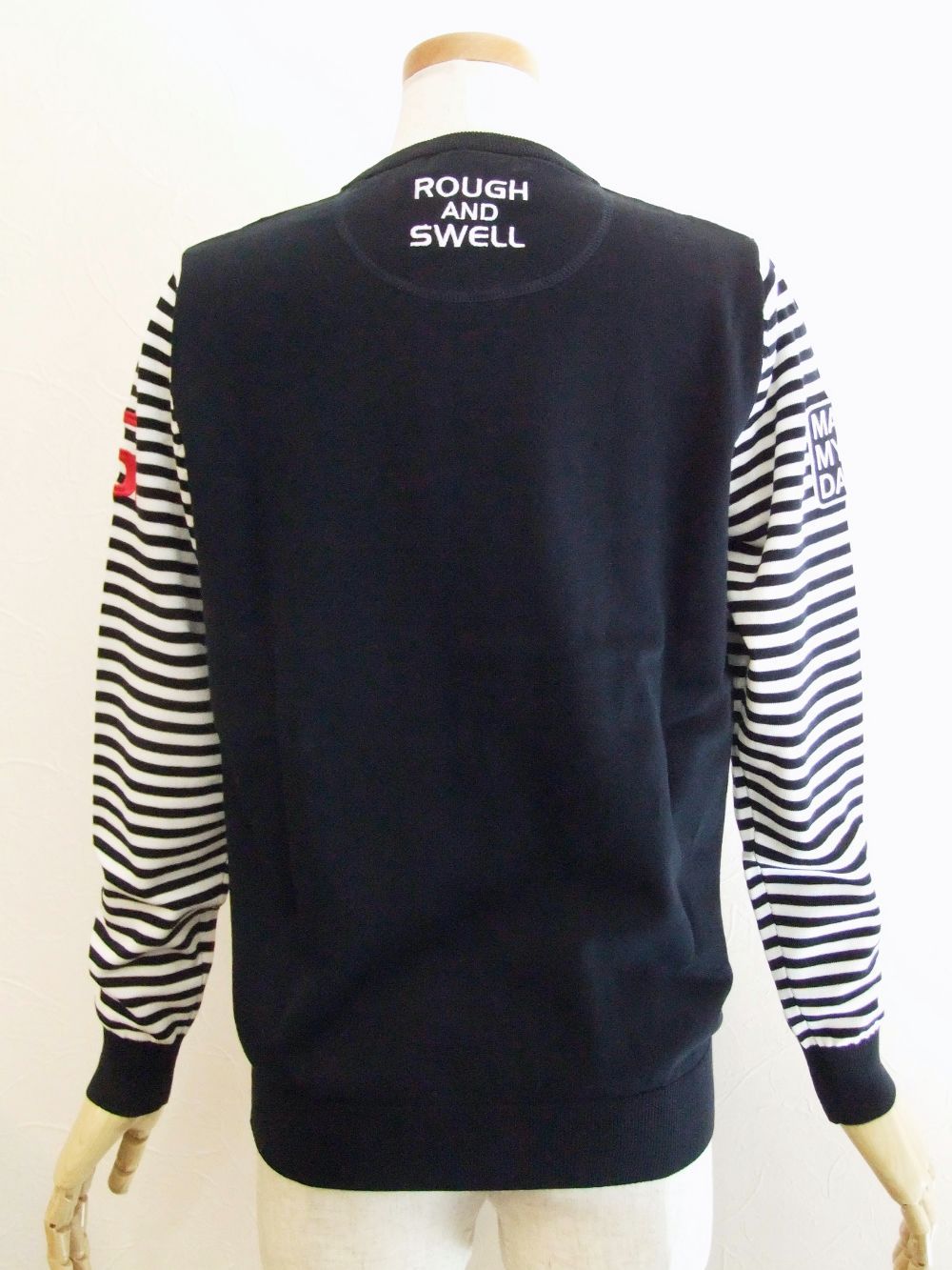 【LADIES】 ZEBRA CREW W.   ボーダー柄クルーネックセーター   RSL-21020