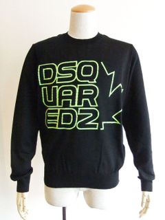 D2 LEAF JACQUARD KNIT  ロゴ 長袖セーター  S74HA1135