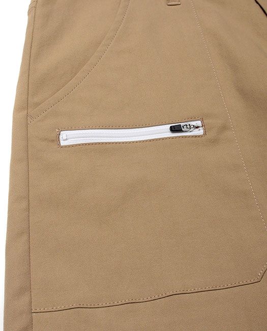 MOORE SHORTS ( ベージュ ) ストレッチツイル ハーフパンツ    RSM-21083