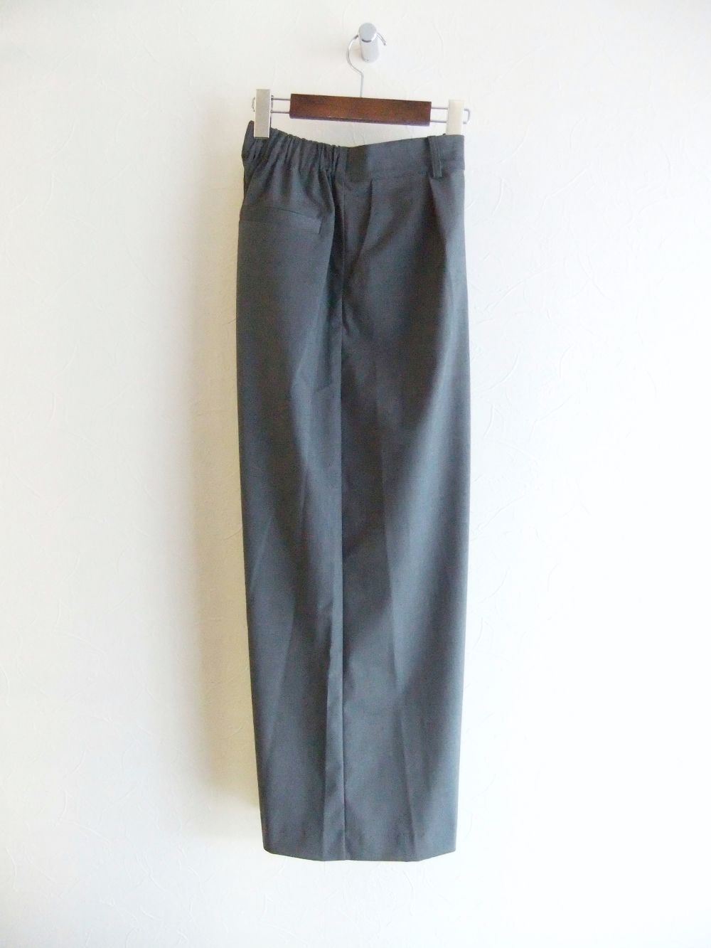 バックギャザー アシンメトリー ワイドパンツ  MM2382