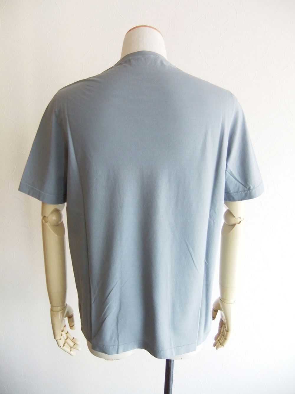 コットン クルーネック Tシャツ (ライトグレー)  TSMC19