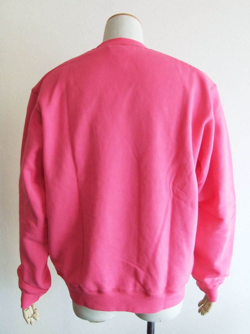 MINI ICON COOL SWEATER  (ピンク)  ミニロゴ スウェットプルオーバー   S79GU0009
