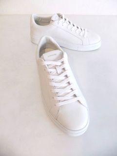 【MENS】   RAW CUT (ホワイト)   レザースニーカー
