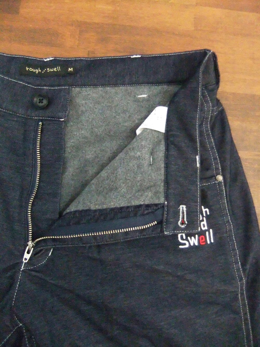 BOLT     裏フリース リブパンツ  (ネイビー)  RSM-22265