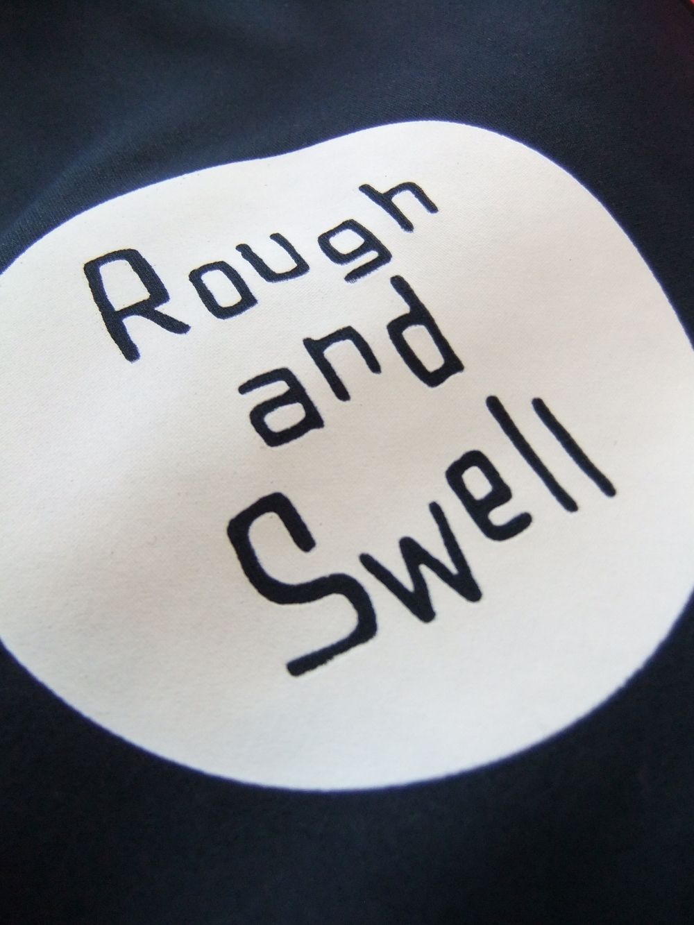rough & swell - NEON ARM HOODIE ロゴ入りフーディ ( ピンク ) RSM ...