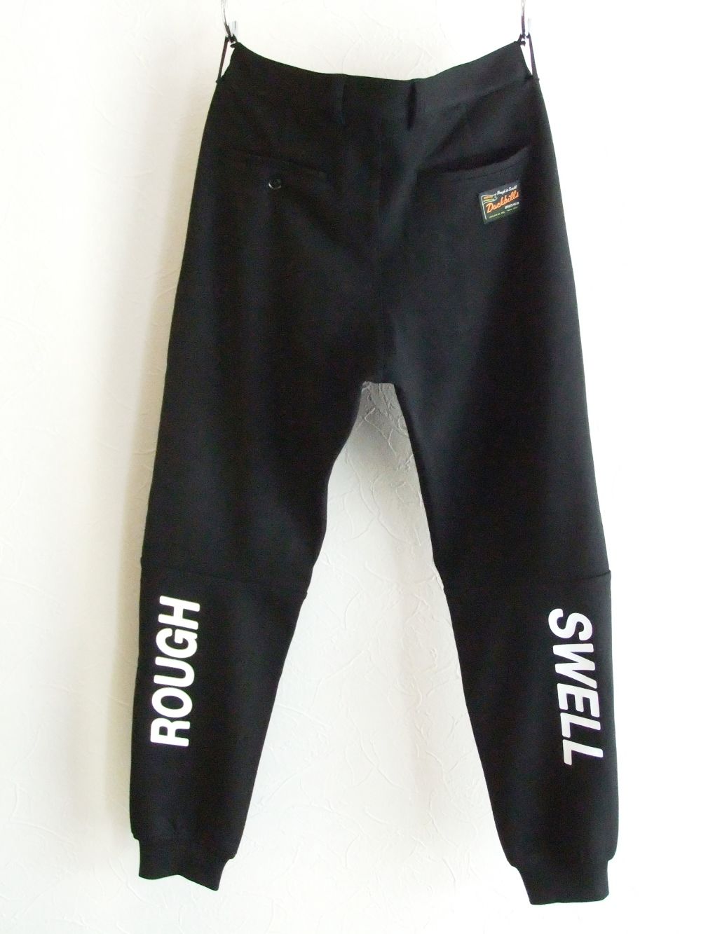 CALF PANTS ( ブラック )  ジャージー リブパンツ   RSM-21261