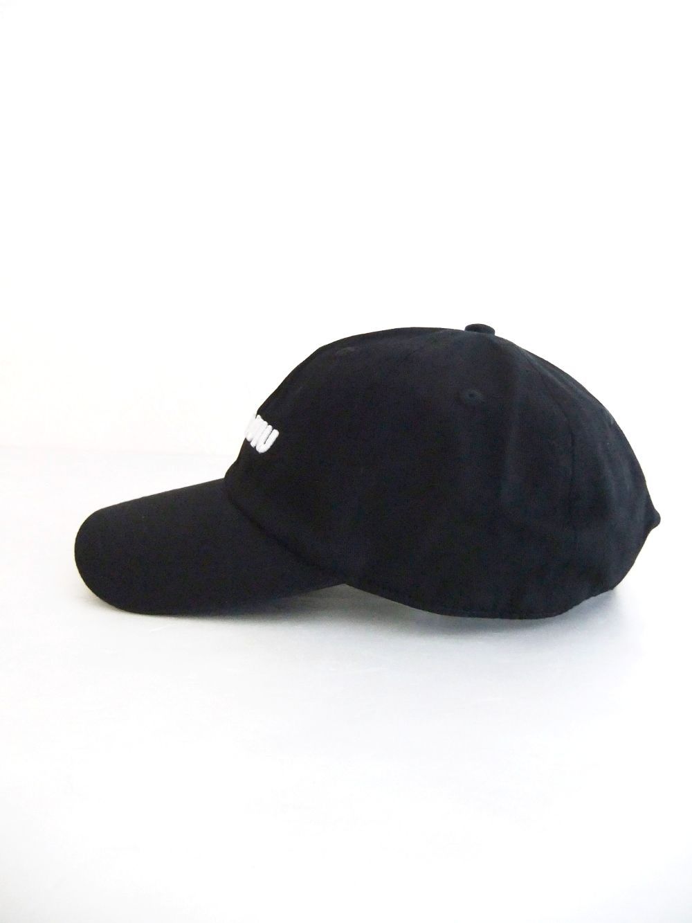 HOMMAGE LOGO CAP (ブラック)  ロゴ キャップ