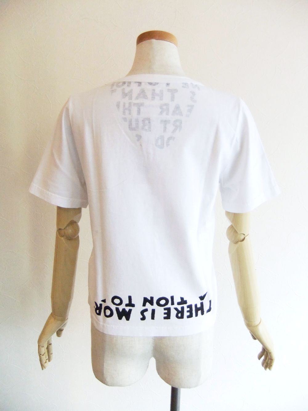 【レディース】MM⑥ MAISON MARGIELA    V-NECK SIDA ロゴ Tシャツ