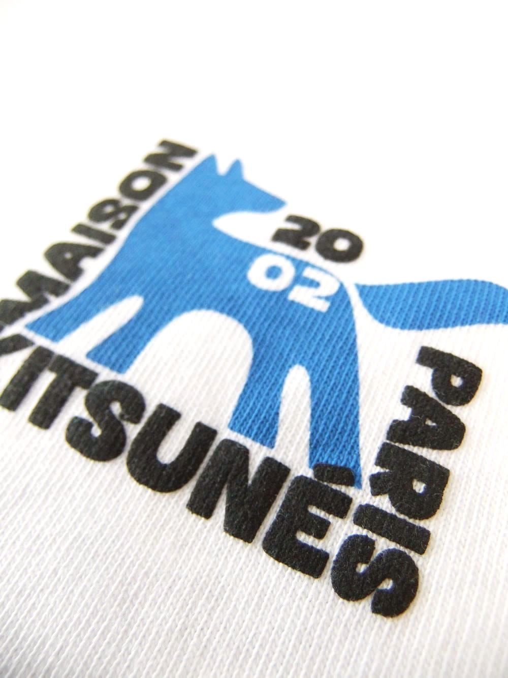 《UNISEX》 メゾン キツネ  フォックス プリント Tシャツ