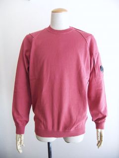 SEA ISLAND COTTON CREW NECK KNIT  (ローズ） コットン クルーネック セーター