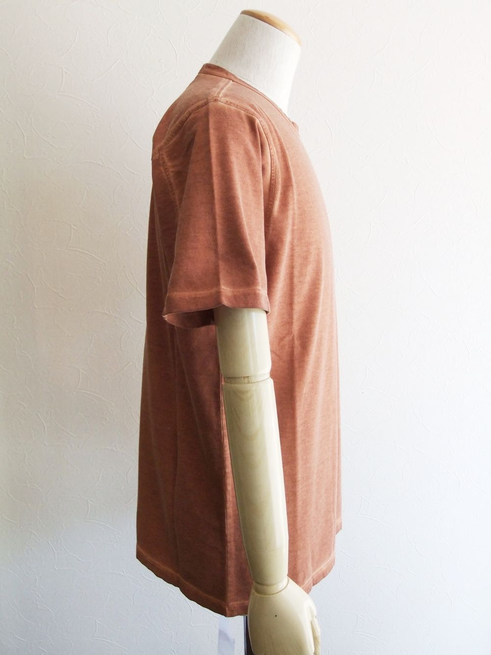 I.C.E. Garment Dyed Logo T-Shirt  スモール ロゴTシャツ  (オレンジ)
