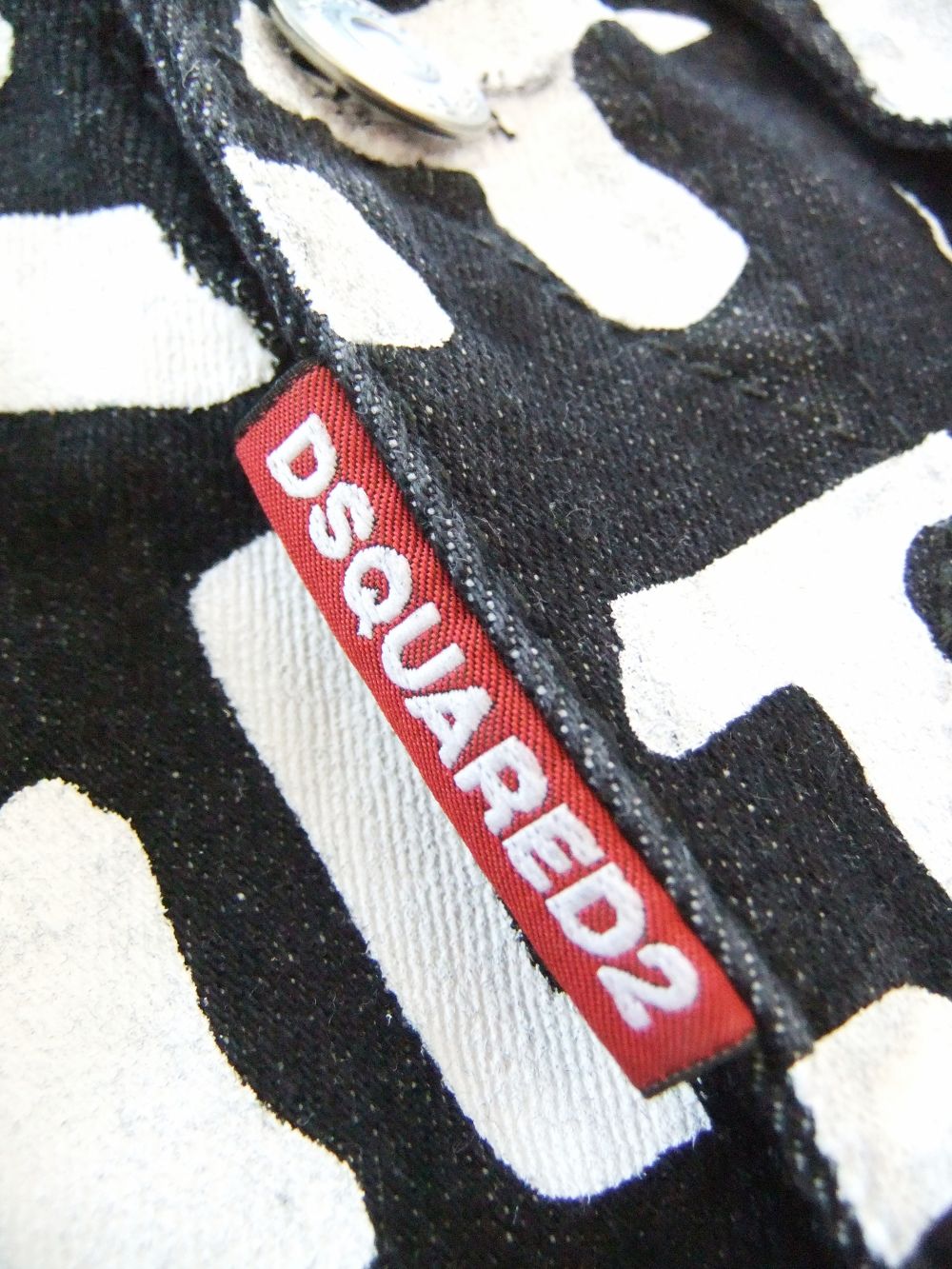 Dsquared2 - D2 POP 80'S JEAN JACKET 80's ポップロゴ デニム