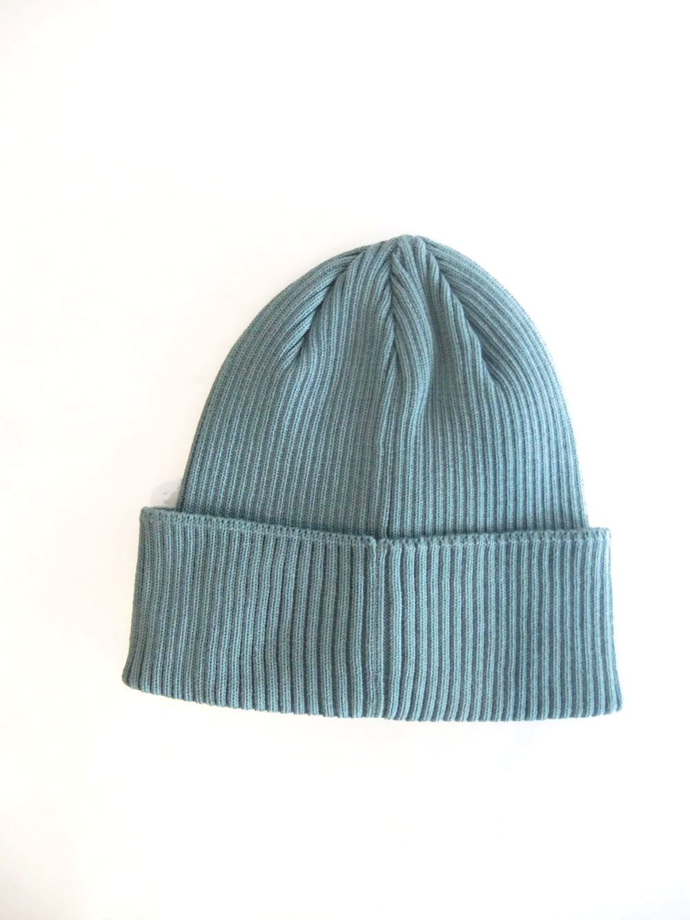 COTTON GOGGLE BEANIE  (ブルー)   ゴーグル ニット帽