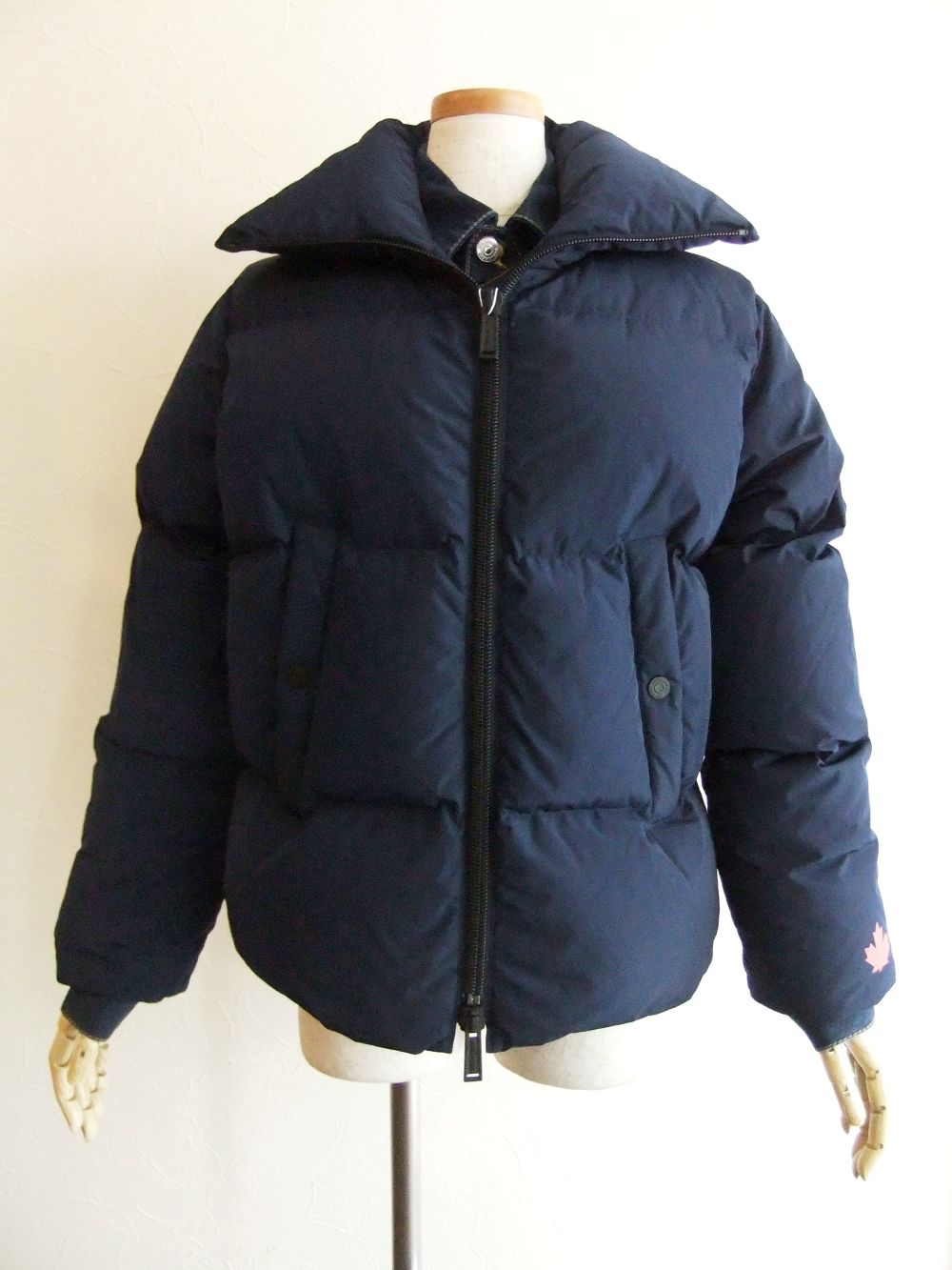 LADIES DENIM INSERTED DOWN デニムレイヤード ダウンブルゾン   S75AM0785