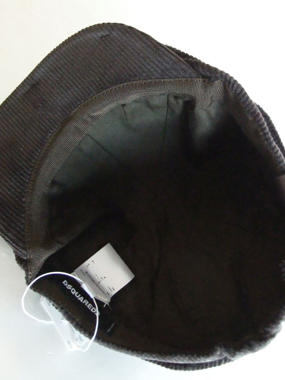 HATTITUDE NEWSBOY CAP  (ブラウン) コーデュロイ ハンチング