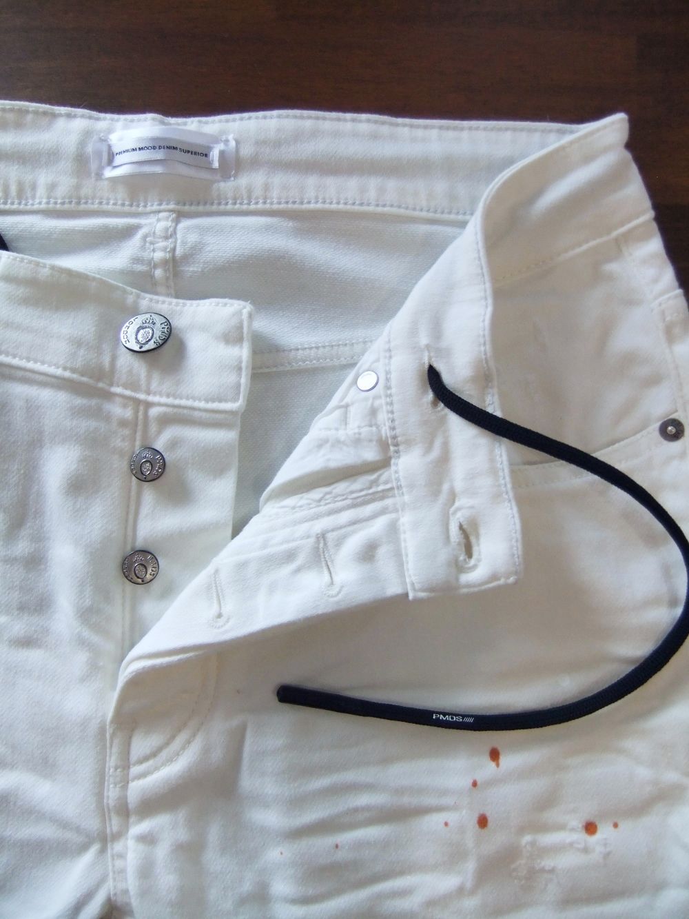 BARRET   JERSEY EASY DENIM PANT ジャージー デニムパンツ (ホワイト)