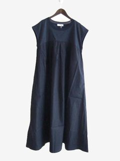 【jeune】 天竺＋布帛 コンビ タック ワンピース   J150729M