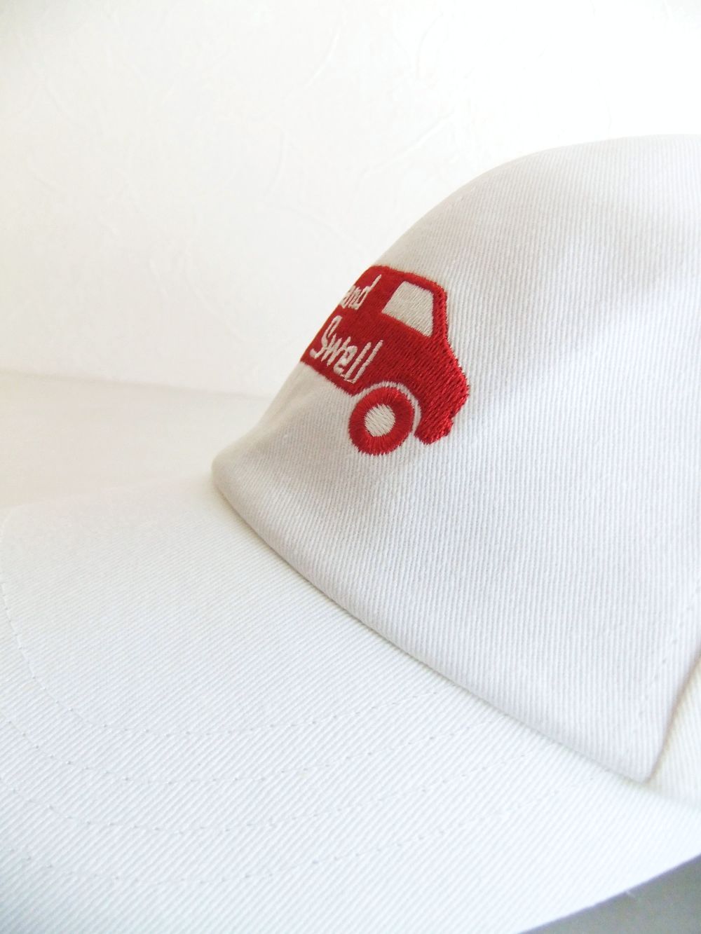 RED BUS TOUR CAP (ホワイト)   ロゴ入りキャップ    RSA-25201