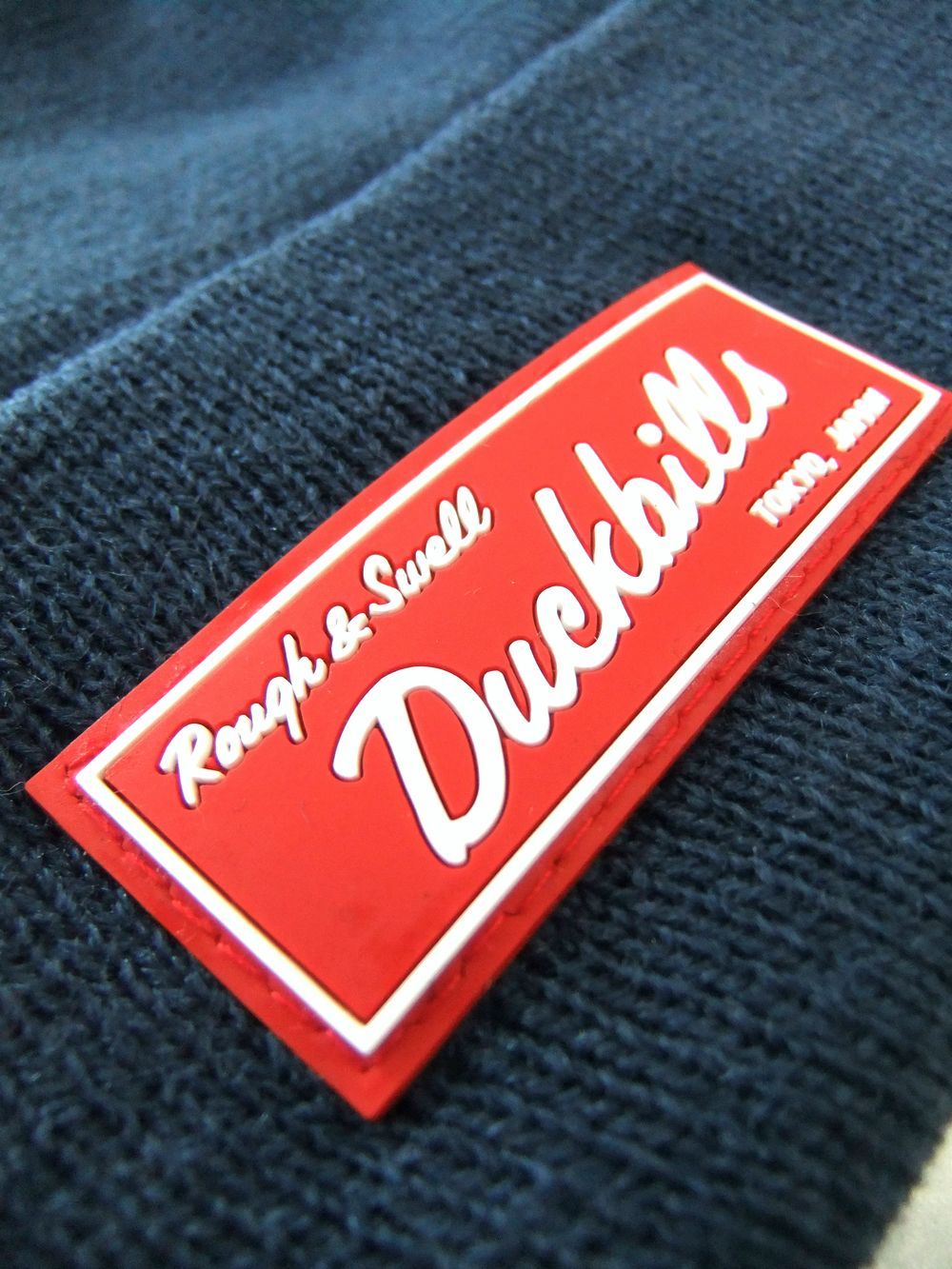 DUCKBILLS BEANIE   ロゴニットキャップ  ( ネイビー )   RSA-25207