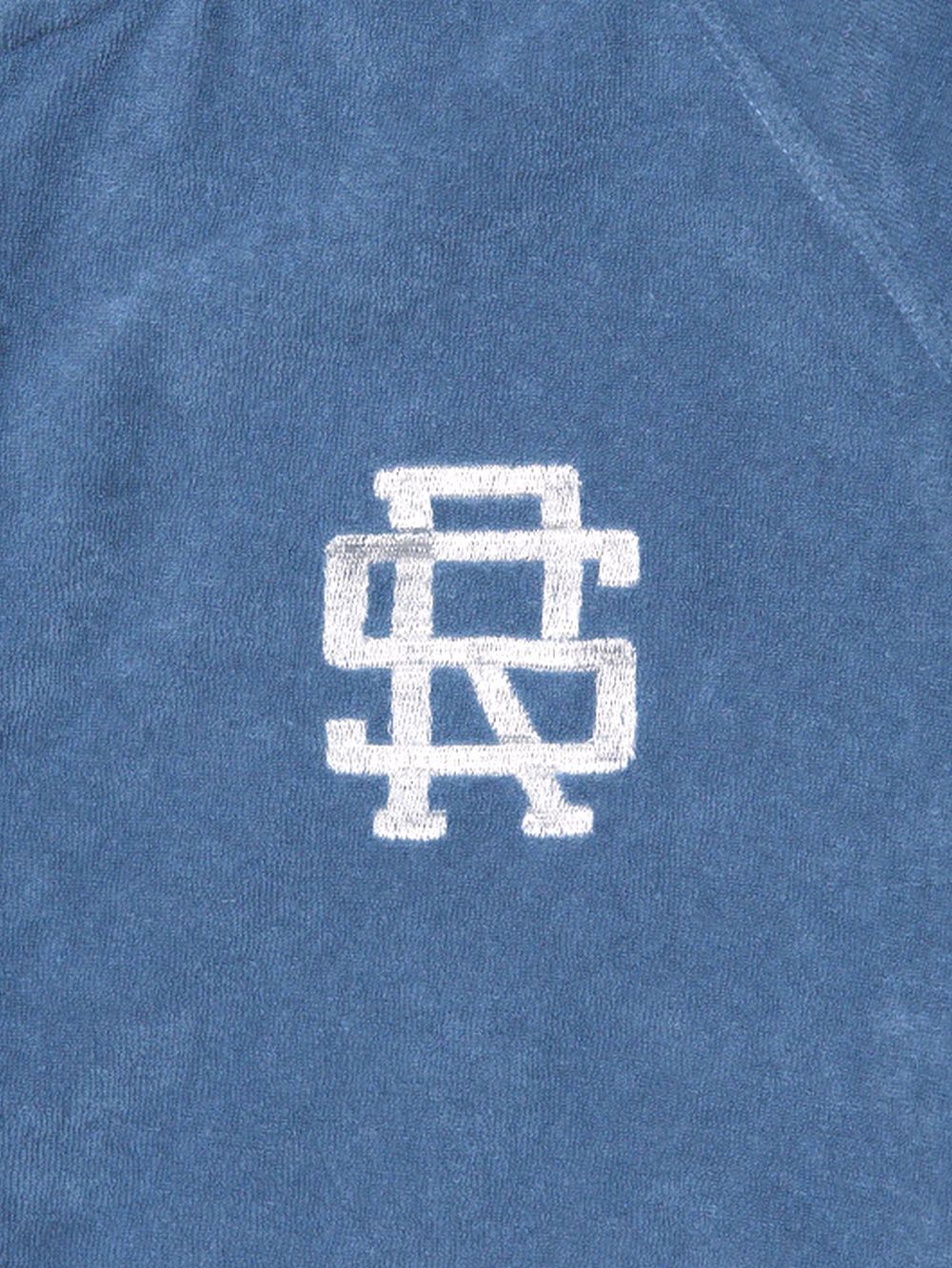HUNTINGTON HOODIE  (ブルーグレー)  ロゴ入り  ZIP パーカー   RSM-24054
