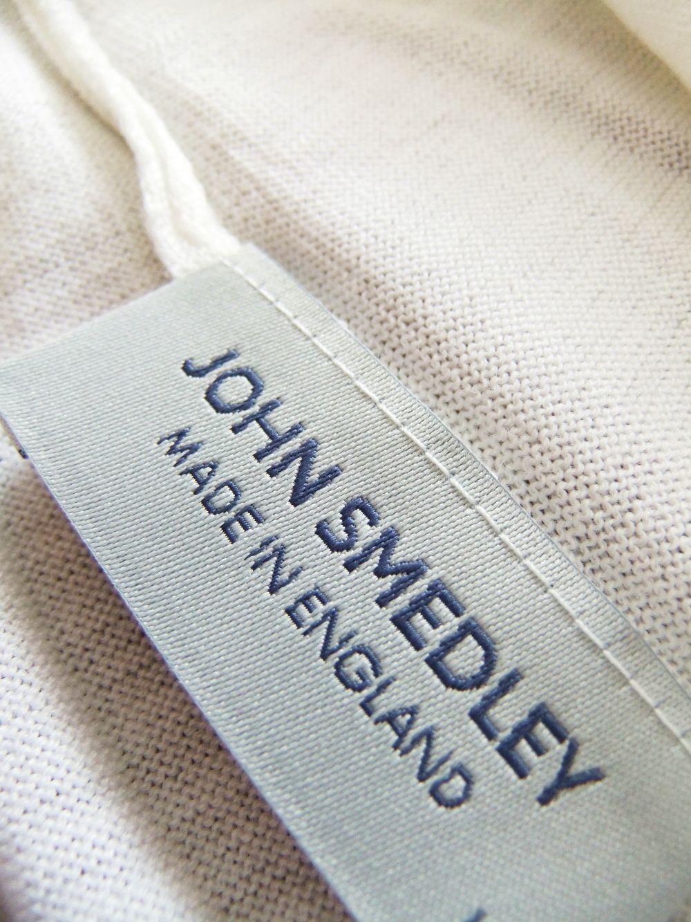 S4700  (ホワイト)  [Merino wool] Mock turtle neck Pullover  半袖モックネックニット