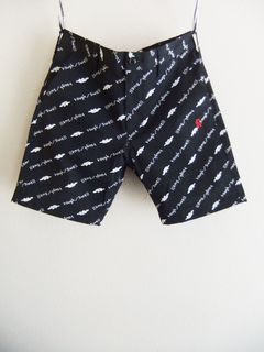 KAHALA SHORTS (ブラック)   ストレッチ プリント ハーフパンツ   RSM-23068
