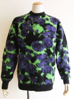 LIKE CAMO SWEATER カモ柄風セーター