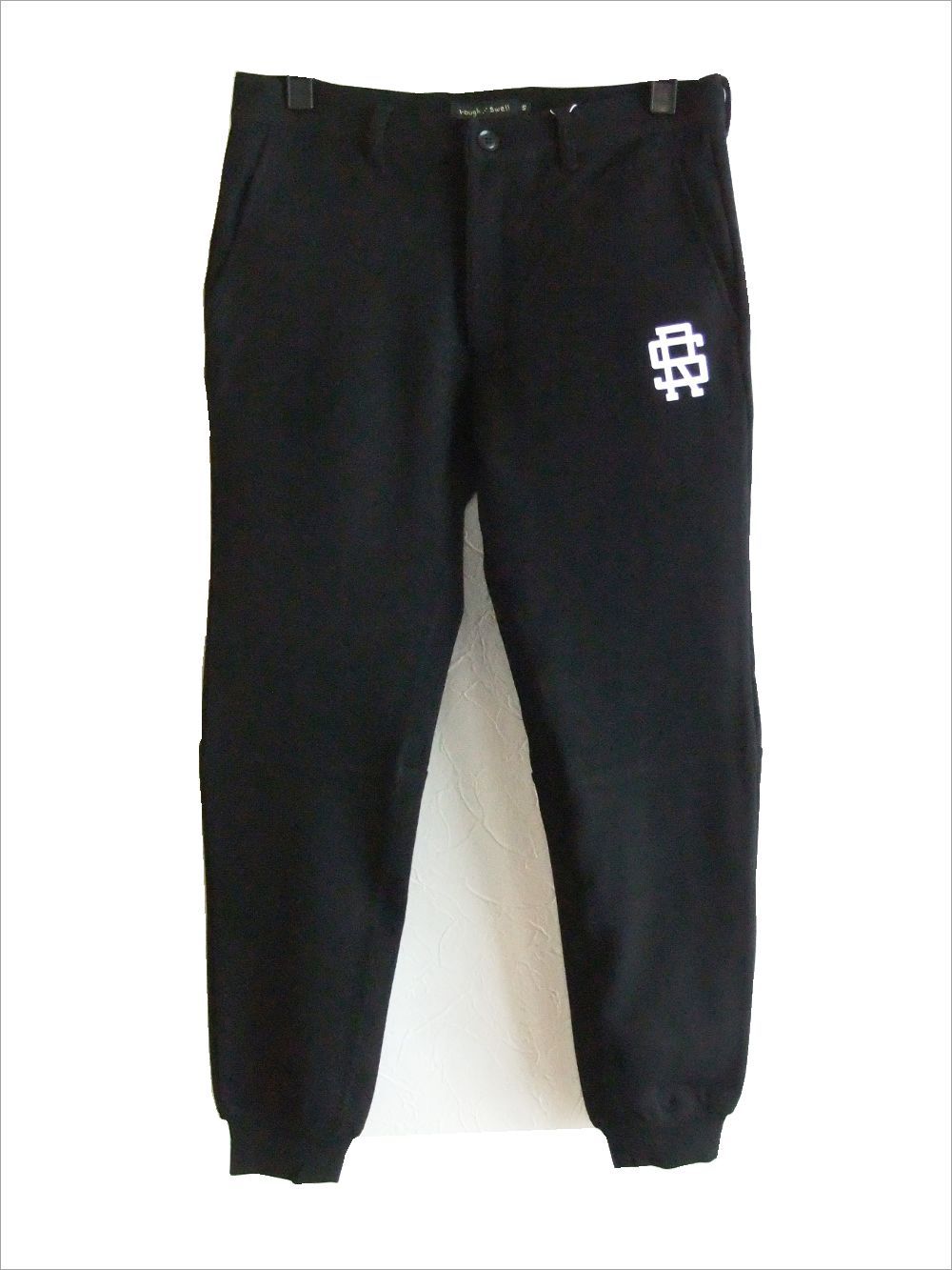 CALF PANTS ( ブラック )  ジャージー リブパンツ   RSM-21261