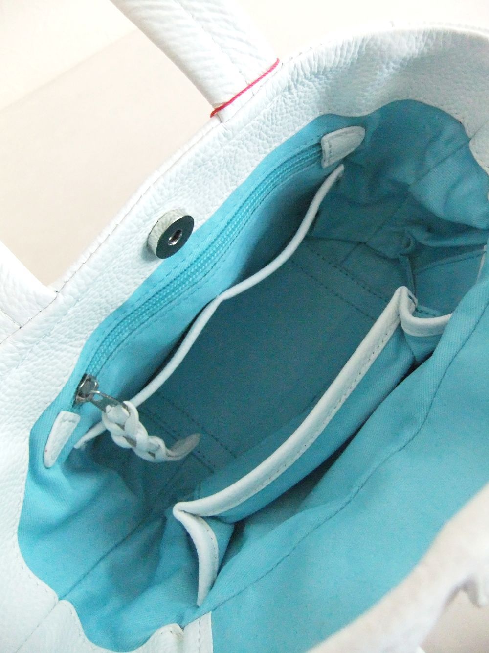CLAUDIA MINI TOTE   レザー ミニトート (ホワイト)   SB1504