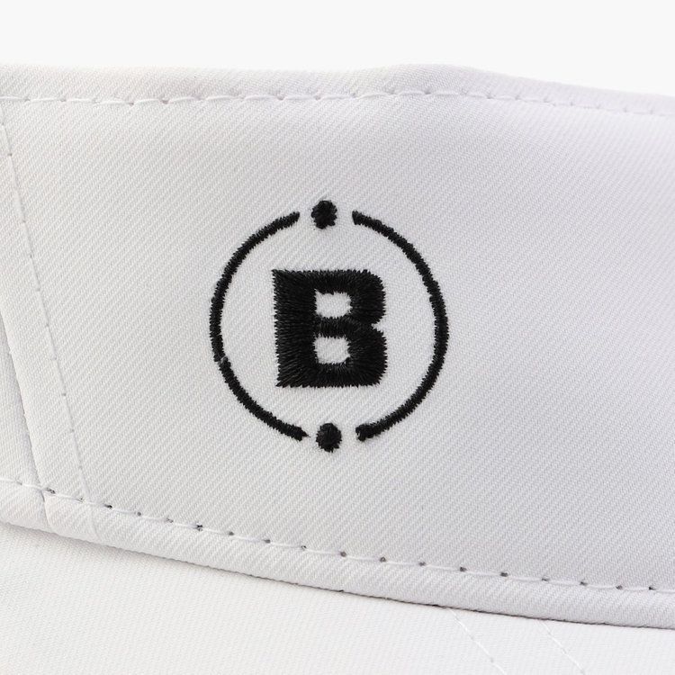 MENS ROUND LOGO VISOR （ホワイト） ロゴ バイザー