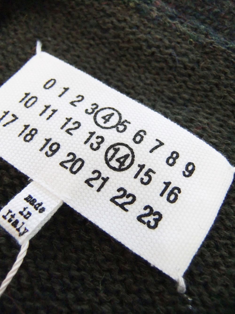 MAISON MARGIELA        エルボーパッチ カーディガン