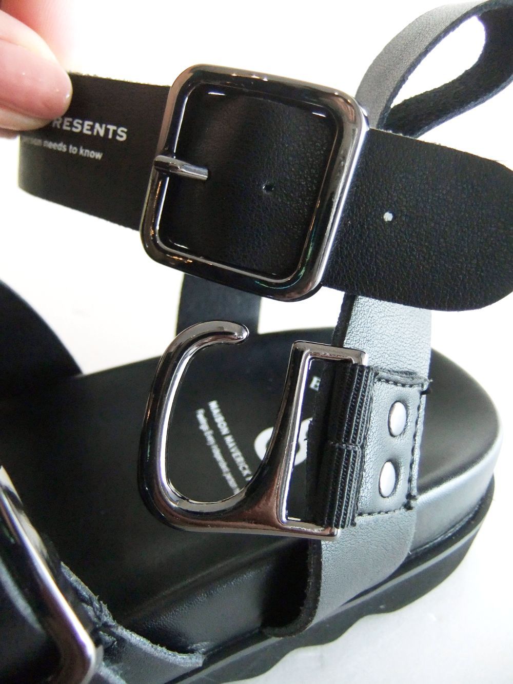 COMFORT SANDALS  レザーベルト コンフォートサンダル   MS2183